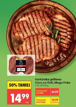 Karkówka grillowa Czas na Grill, Mega Paka