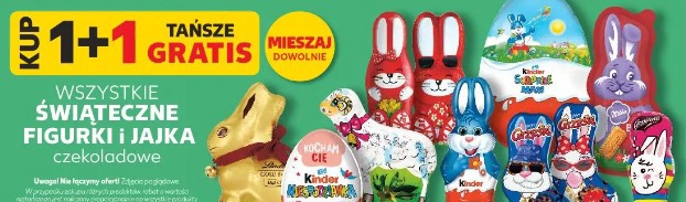 Wszystkie świąteczne figurki i jajka czekoladowe