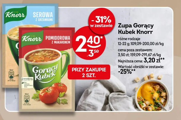 Zupa Gorący Kubek Knorr