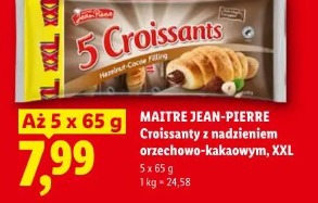 Maitre Jean-Pierre Croissanty z nadzieniem orzechowo-kakaowym, XXL