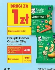 Chrupki Gerber Organic