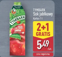 Tymbark Sok jabłkowy