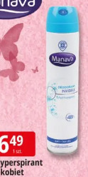 Antyperspirant dla kobiet Manava