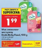 Mus owocowo-warzywny Dada Baby Food