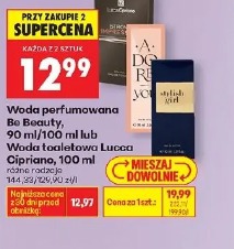Woda perfumowana Be Beauty lub woda toaletowa Lucca Cipriano