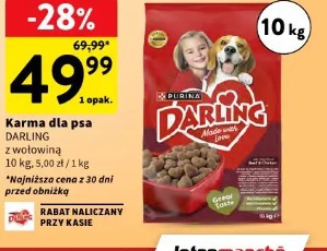 Karma dla psa Darling z wołowiną