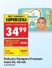 Pieluchy Pampers Premium Care S3, 40 szt.