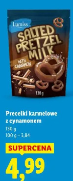 Lumiss Precelki karmelowe z cynamonem