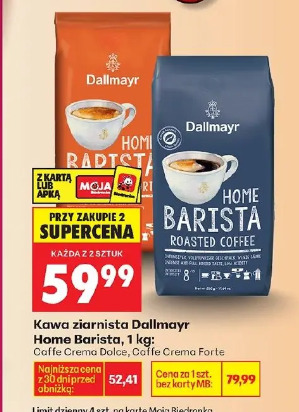 Kawa ziarnista Dallmayr Home Barista