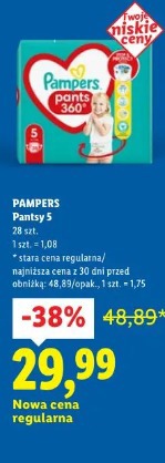 Pampers Pantsy 5