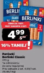 Parówki Berlinki Classic
