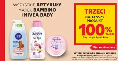 Artykuły Bambino i Nivea Baby