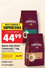 Kawa ziarnista Carousel, 1 kg różne rodzaje
