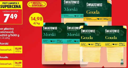 Ser plastry Światowid morski