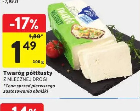 Twaróg półtłusty Z MLECZNEJ DROGI