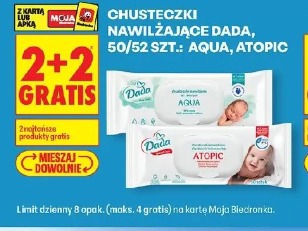 Chusteczki nawilżające Dada Aqua, Atopic