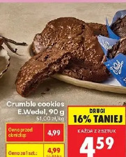 Crumble cookies E.Wedel