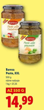 Baresa Pesto, XXL