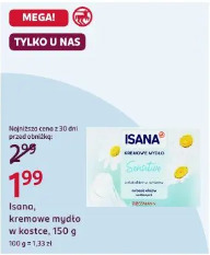 Isana, kremowe mydło w kostce