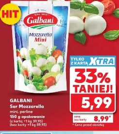 Galbani Ser Mozzarella mini, perline