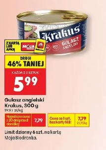 Gulasz angielski Krakus
