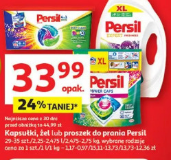 Kapsułki, żel lub proszek do prania Persil