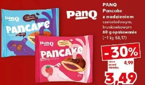 Panq Pancake z nadzieniem czekoladowym, truskawkowym