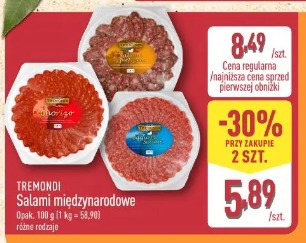 Tremondi Salami międzynarodowe