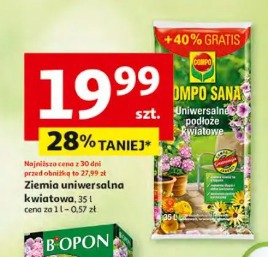 Compo Sana uniwersalne podłoże kwiatowe