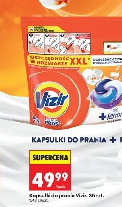 Kapsułki do prania Vizir