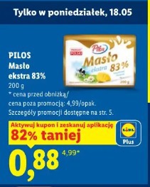 Pilos Masło ekstra 83%