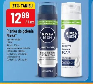 Pianka do golenia Nivea