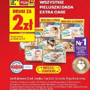 Wszystkie pieluszki Dada Extra Care