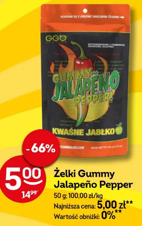 Żelki Gummy Jalapeño Pepper