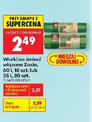 Worki na śmieci wiązane Zosia