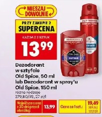 Dezodorant w sztyfcie Old Spice lub Dezodorant w spray'u Old Spice
