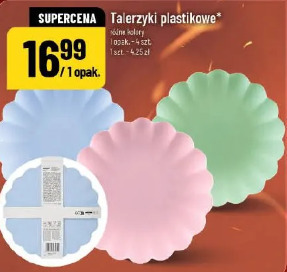 Talerzyki plastikowe