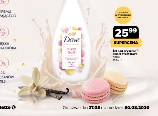 Żel pod prysznic Sweet treat Dove