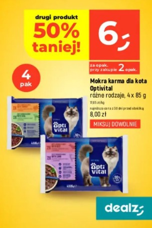 Mokra karma dla kota Optivital