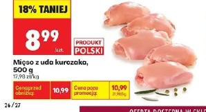 Mięso z uda kurczaka