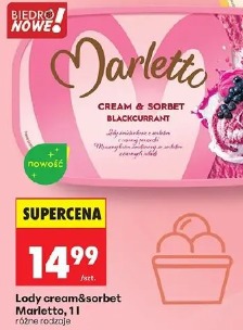 Lody cream&sorbet Marletto