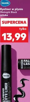 Bevola Eyeliner w płynie Midnight Black