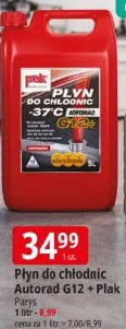Płyn do chłodnic Autorad G12+ Plak