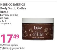 Hebe Cosmetics Body Scrub Coffee Break kawowy peeling do ciała