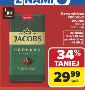 Kawa mielona Krönung Jacobs