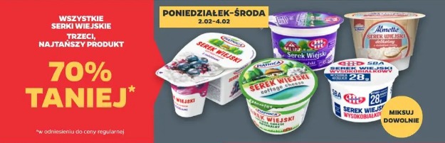 Wszystkie serki wiejskie