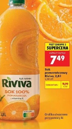 Sok pomarańczowy Riviva