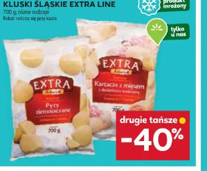 Pyzy, pierogi, kartacze, kluski śląskie Extra Line
