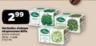Herbatka ziołowa ekspresowa Bifix