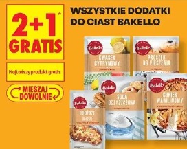 Wszystkie dodatki do ciast Bakello